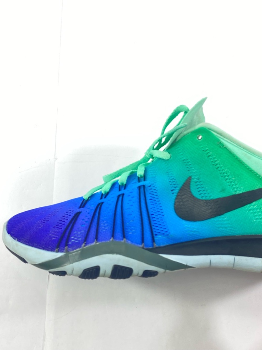 Nike Free TR 6 Spectrum Running Trainers 849804-300 Teal / Blue Women’s Size:7.5 - Picture 6 of 16
